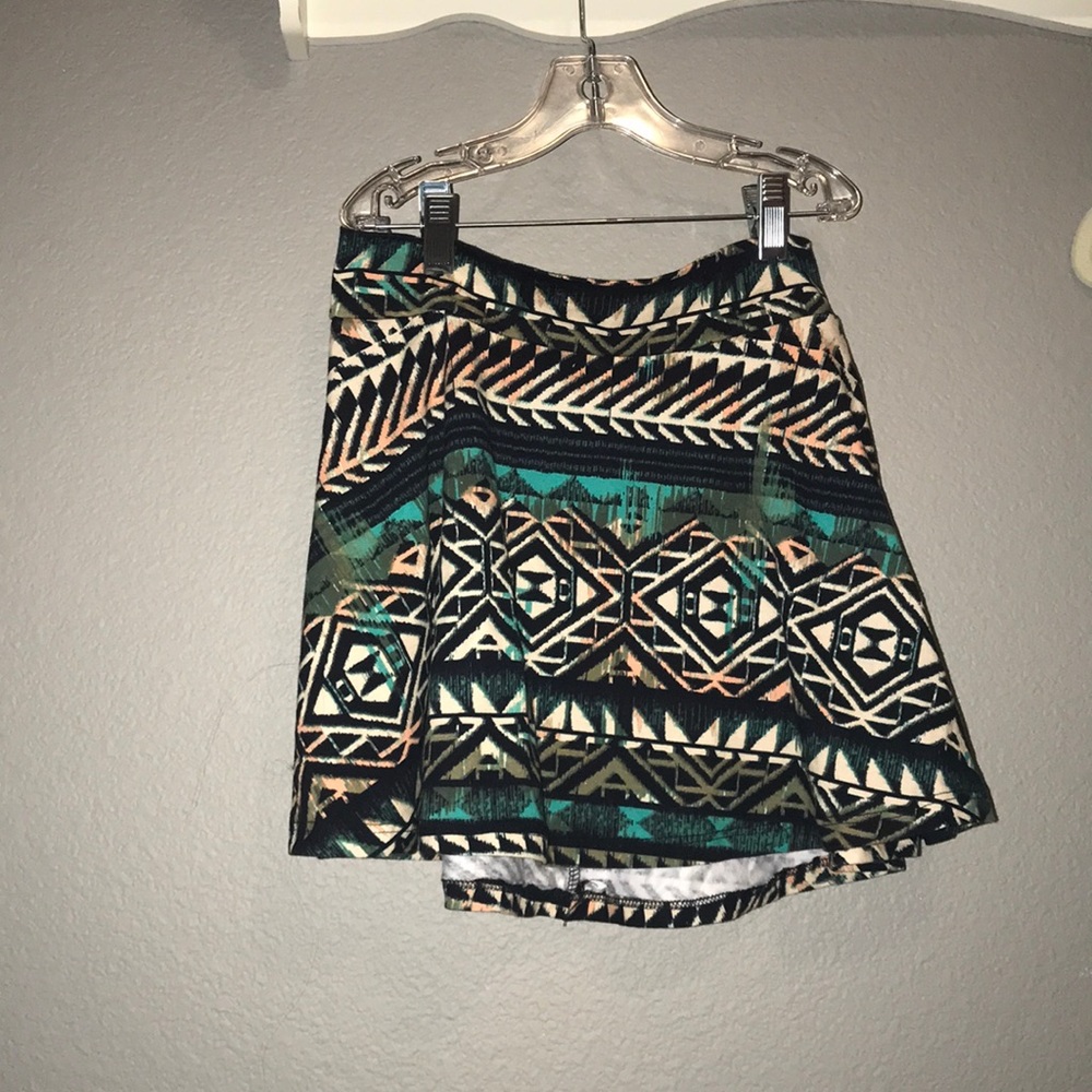 tillys aztec mini skirt